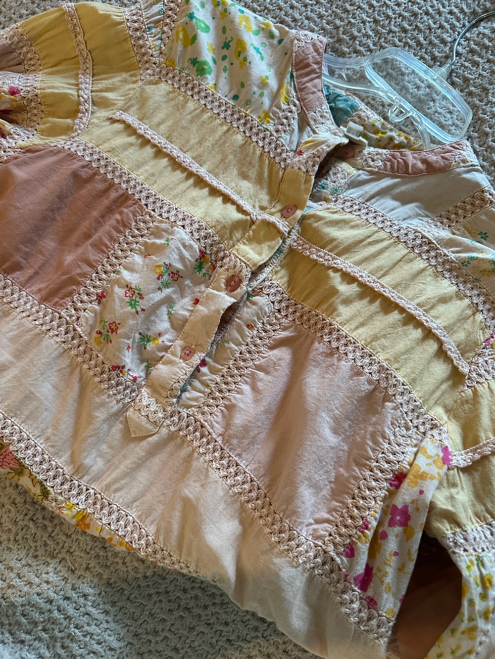 ivy jane Patchwork Pink Floral top - Picture 10 of 10